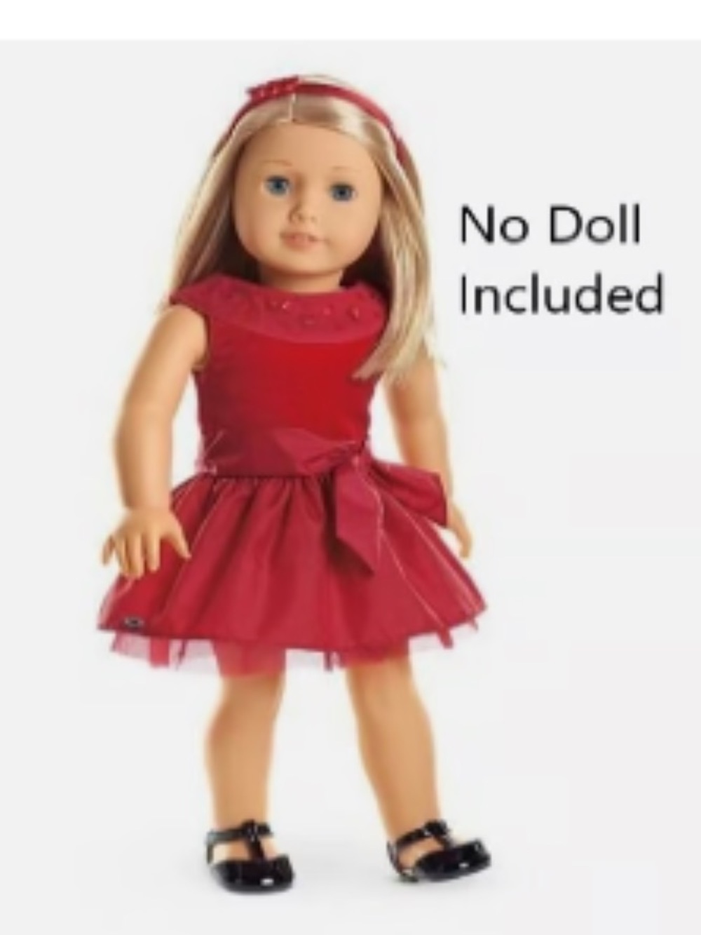 American Girl Joyful Jewels holiday dress and headband